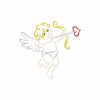 Color Outline Valentines 10 Machine Embroidery Designs - Image 3