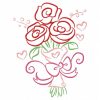 Color Outline Valentines 10 Machine Embroidery Designs - Image 7