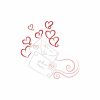 Color Outline Valentines 10 Machine Embroidery Designs - Image 8