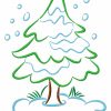 Color Outline Winter Time 10 Machine Embroidery Designs - Image 2