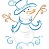 Color Outline Winter Time 10 Machine Embroidery Designs - Image 4