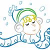 Color Outline Winter Time 10 Machine Embroidery Designs - Image 7