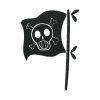 Cute Pirate Outlines 10 Machine Embroidery Designs - Image 3