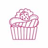 Cupcakes 10 Machine Embroidery Designs - Image 6