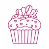 Cupcakes 10 Machine Embroidery Designs - Image 9