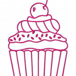 Cupcakes 10 Machine Embroidery Designs