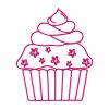 Cupcakes 10 Machine Embroidery Designs - Image 2