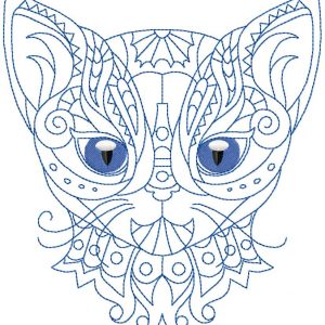 Deco Cats 10 Machine Embroidery Designs