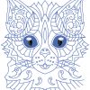 Deco Cats 10 Machine Embroidery Designs - Image 3