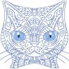 Deco Cats 10 Machine Embroidery Designs - Image 4