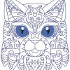 Deco Cats 10 Machine Embroidery Designs - Image 10