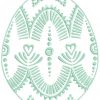 Decorated Eggs 10 Machine Embroidery Designs - Image 8