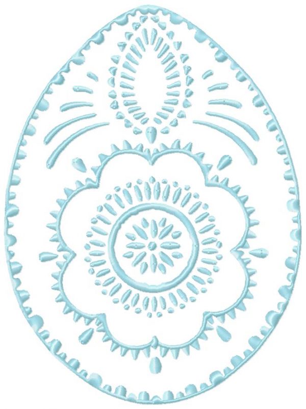 Decorated Eggs 10 Machine Embroidery Designs
