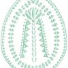 Decorated Eggs 10 Machine Embroidery Designs - Image 2