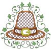 Decorative Thanksgiving 10 Machine Embroidery Designs multi-formatted CD 8 sizes - Image 11