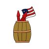 Patriotic - Fancy 4th of July 10 Machine Embroidery Designs - Image 9