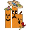 Fall Fun Fences 8 Machine Embroidery Designs - Image 2