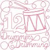 Free Motion Days of Christmas 12 Machine Embroidery Designs - Image 2