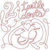 Free Motion 12 Days of Christmas Block Machine Embroidery Designs - Image 4