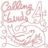 Free Motion 12 Days of Christmas Block Machine Embroidery Designs - Image 6