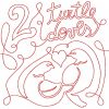 Free Motion 12 Days of Christmas Block Machine Embroidery Designs - Image 2
