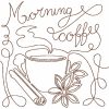 Free Motion Coffee Blocks 12 Machine Embroidery Designs - Image 3