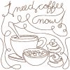 Free Motion Coffee Blocks 12 Machine Embroidery Designs - Image 13