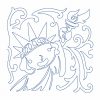 Free Motion Cute American Blocks 12 Machine Embroidery Designs - Image 6