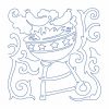 Free Motion Cute American Blocks 12 Machine Embroidery Designs - Image 11