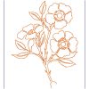Free Motion Cherokee Rose 10 Machine Embroidery Designs - Image 4