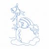 Free Motion Christmas Snowman 10 Machine Embroidery Designs - Image 3