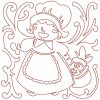 Free Motion Cute Thanksgiving 12 Machine Embroidery Designs - Image 10