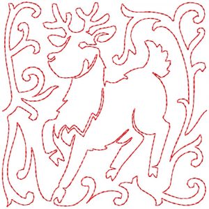 Free Motion Cute Woodland 12 Machine Embroidery Designs