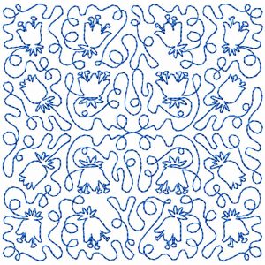 Free Motion Flowers 10 Machine Embroidery Designs
