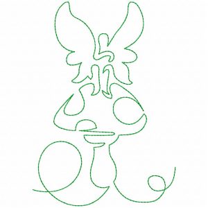 Free Motion Fairies 10 Machine Embroidery Designs