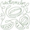 Free Motion Fruits 12 Machine Embroidery Designs - Image 9