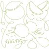 Free Motion Fruits 12 Machine Embroidery Designs - Image 12