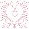 Free Motion Lovely Blocks 10 Machine Embroidery Designs Quilt 3 sizes + QLI - Image 9