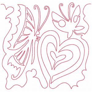 Free Motion Lovely Blocks 10 Machine Embroidery Designs Quilt 3 sizes + QLI