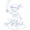 Free Motion Pirates 10 Machine Embroidery Designs in 8 sizes - Image 2