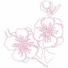 Free Motion Peach Blossom 10 Machine Embroidery Designs - Image 6