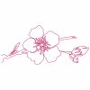 Free Motion Peach Blossom 10 Machine Embroidery Designs - Image 7