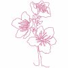 Free Motion Peach Blossom 10 Machine Embroidery Designs - Image 11