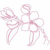 Free Motion Peach Blossom 10 Machine Embroidery Designs - Image 2