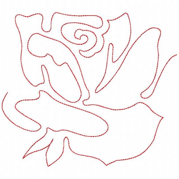Free Motion Roses 10 Machine Embroidery Designs