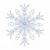 Free Motion Snowflakes 10 Machine Embroidery Designs - Image 4