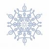Free Motion Snowflakes 10 Machine Embroidery Designs - Image 6