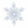 Free Motion Snowflakes 10 Machine Embroidery Designs - Image 11