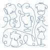 Free Motion Sewing Blocks 12 Machine Embroidery Designs - Image 5