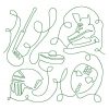 Free Motion Sport Blocks 12 Machine Embroidery Designs - Image 8